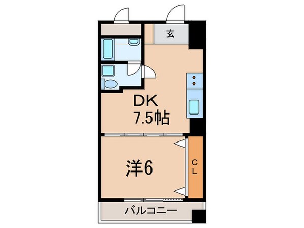 サンロイヤル明石の物件間取画像